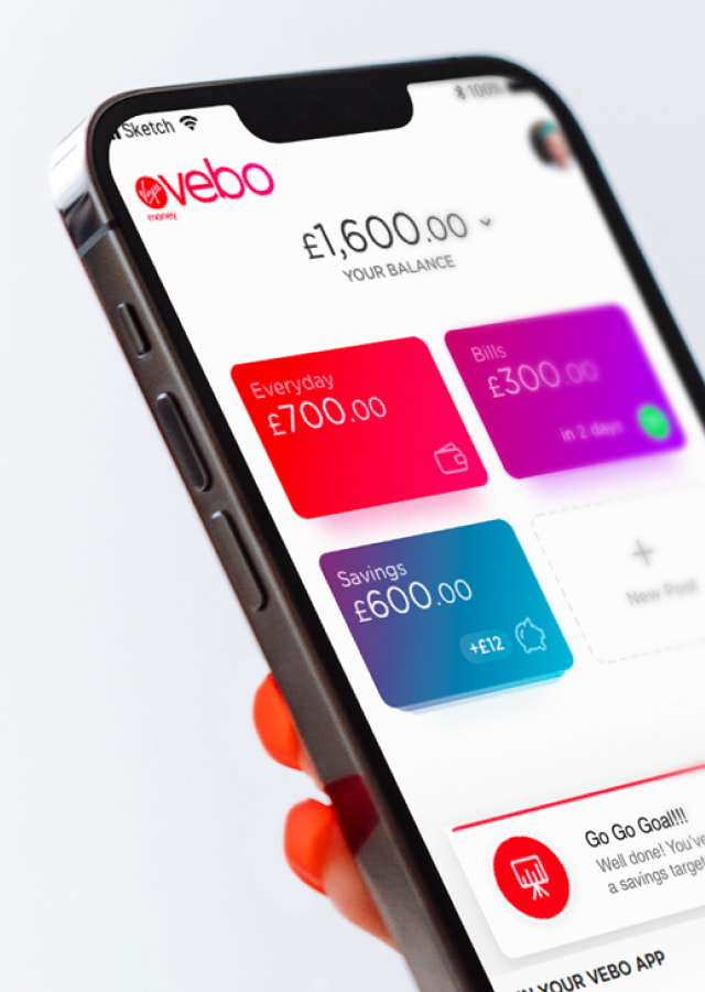 Consumer banking app design and build
